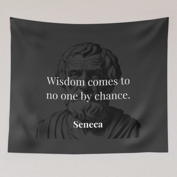 Item preview, Earned Wisdom: Seneca on Learning designed and sold by DoseOPhilosophy.