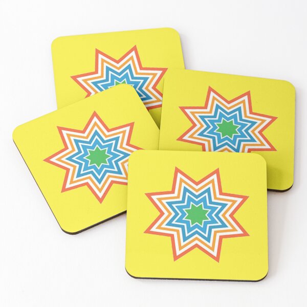 Item preview, pattern colorful star designed and sold by PeytonGulgowski.