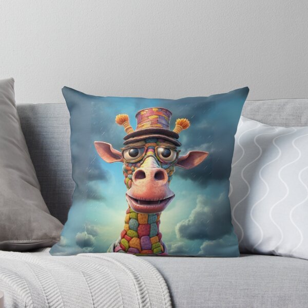 Item preview, Patchwork Giraffe in a Top Hat designed and sold by Sillytoe.