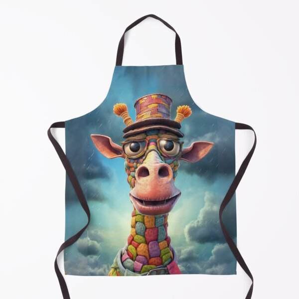 Item preview, Patchwork Giraffe in a Top Hat designed and sold by Sillytoe.