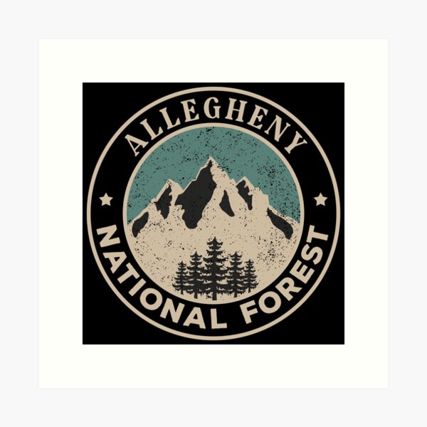 Item preview, Allegheny National Forest designed and sold by graphic-map.