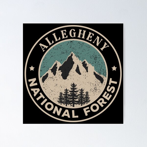 Item preview, Allegheny National Forest designed and sold by graphic-map.