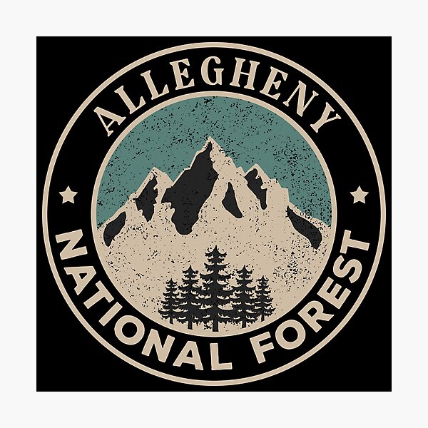 Item preview, Allegheny National Forest designed and sold by graphic-map.