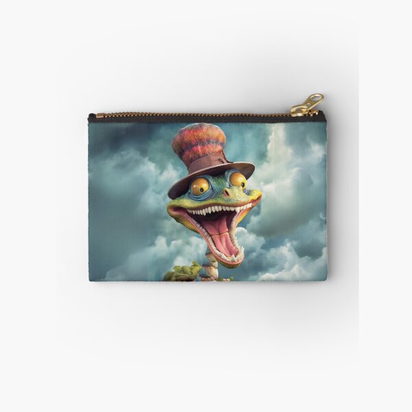 Item preview, Cheerful Snake in a Colourful Top Hat designed and sold by Sillytoe.