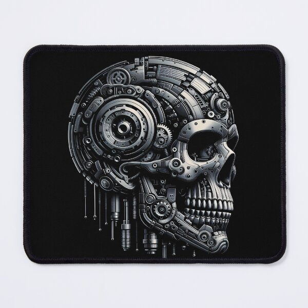 Item preview, Mechanical Skull designed and sold by zarshirts.