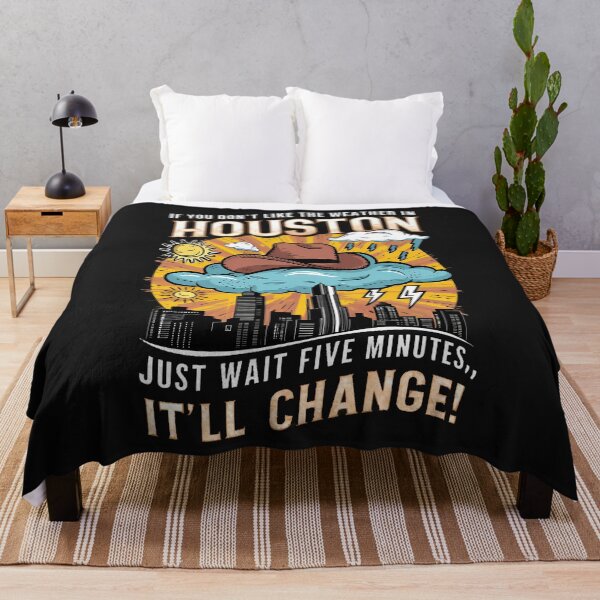 Item preview, Unpredictable Houston Weather - Fun City Art designed and sold by MoMidoStore.