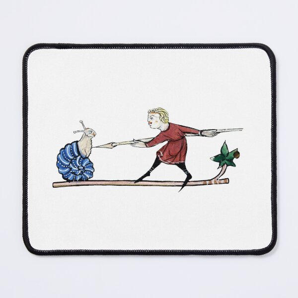 Item preview, Medieval Knight fighting snail designed and sold by elinaarbidane.