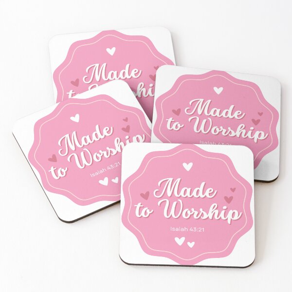 Item preview, Made To Worship, Isaiah 43:21 designed and sold by charlottebatino.