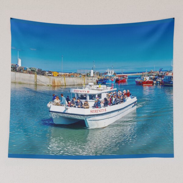 Item preview, A Day Out In Seahouses designed and sold by Alisonchambers2.