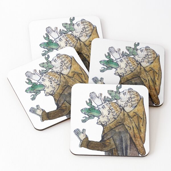 Item preview, Weird Medieval Frog eaters designed and sold by elinaarbidane.