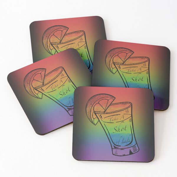 Item preview, Rainbow Take A Shot of Life designed and sold by Inx Artworks.
