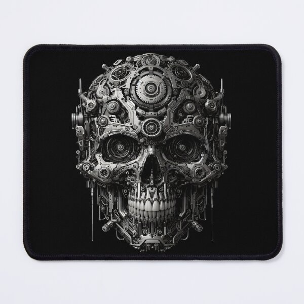 Item preview, Mechanical Skull designed and sold by zarshirts.