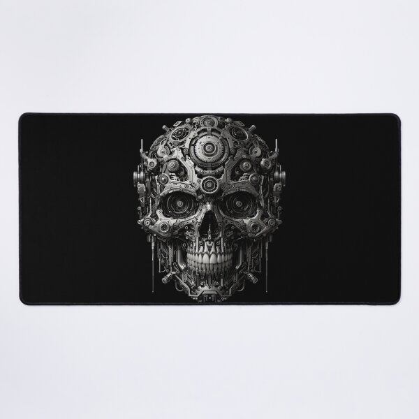 Item preview, Mechanical Skull designed and sold by zarshirts.