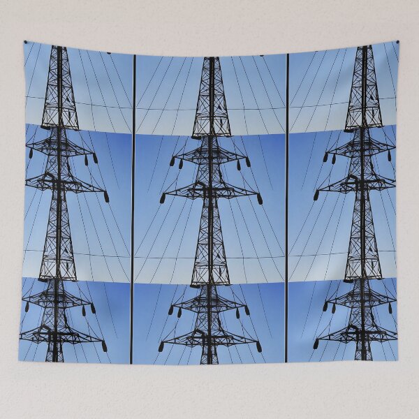 Item preview, Blue Sky Pylons designed and sold by pinkal.