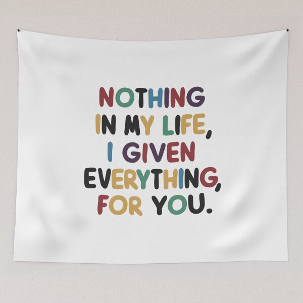 Item preview, Nothing In My Life designed and sold by nimmitrends.