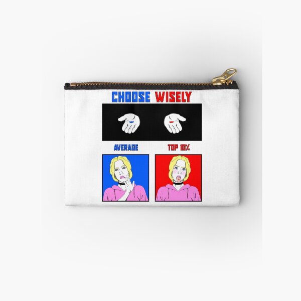 Artikelvorschau, Choose Wisely | Top 10% | Red Pill vs Blue Pill | Drizzy Meme Illustration entworfen und verkauft von ProdbyNiECO.