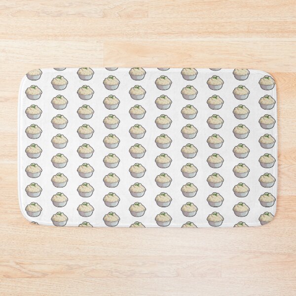 Item preview, mashed potato, potato, potato in bowl, food, food illustration, mashed potato illustration, designed and sold by zeeminimal.