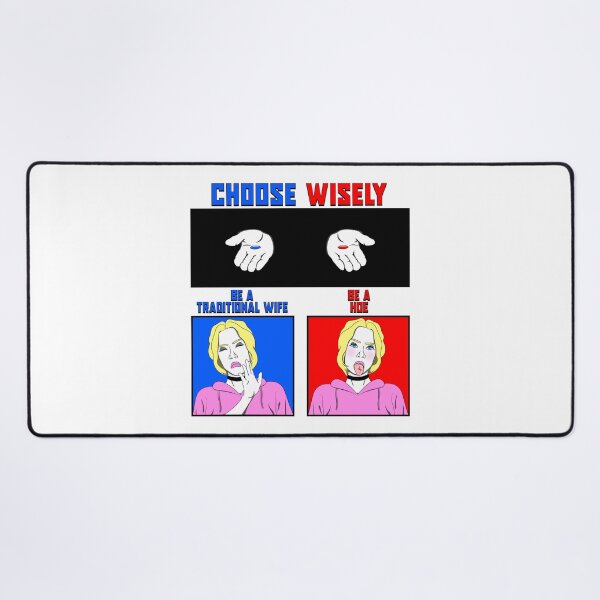 Item preview, Choose Wisely | be a Hoe | Red Pill vs Blue Pill | Drizzy Meme Illustration designed and sold by ProdbyNiECO.