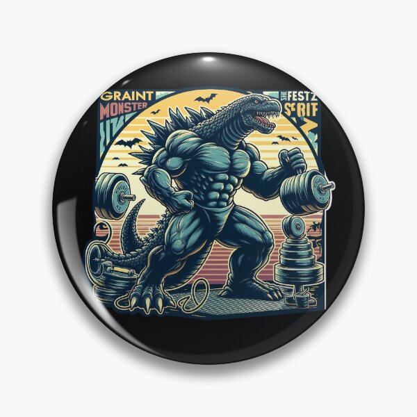 Item preview, Giant monster fitness designed and sold by q10mark.