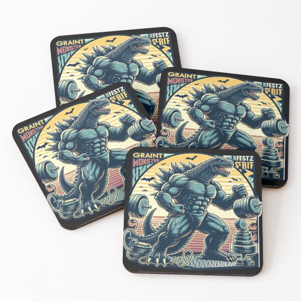 Item preview, Giant monster fitness designed and sold by q10mark.