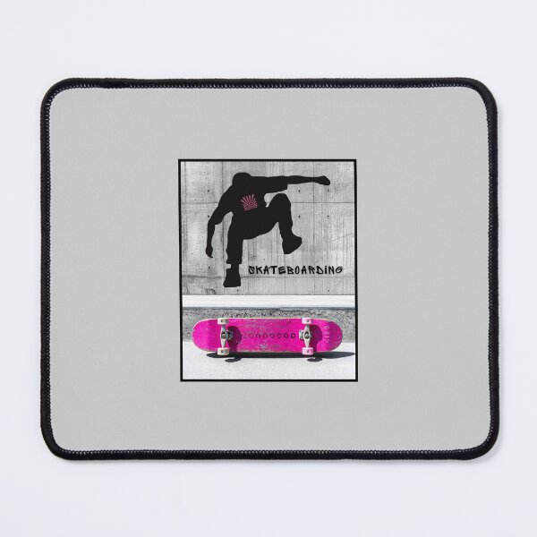 Item preview, The vivid pink skateboard & graffiti, concrete background designed and sold by silent-violin.
