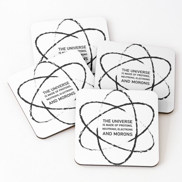 Item preview, Atoms and Morons designed and sold by yellowmadcat.