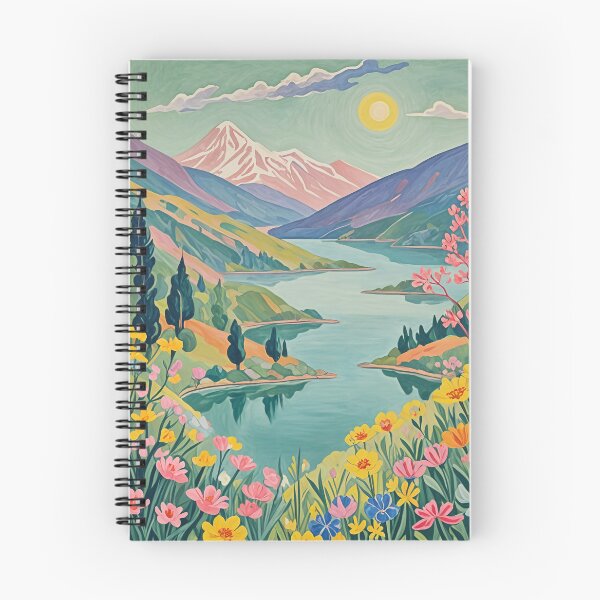 Item preview, Pastel Mountain Reflections designed and sold by Lizetteh.