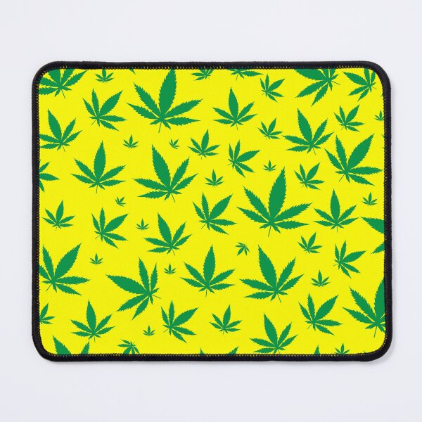 Item preview, Green cannabis leaves designed and sold by Swen Brandy.