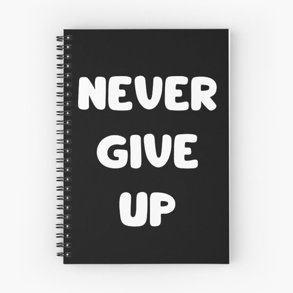 Item preview, "The Secret, Never Give Up!" designed and sold by lunacoco81.