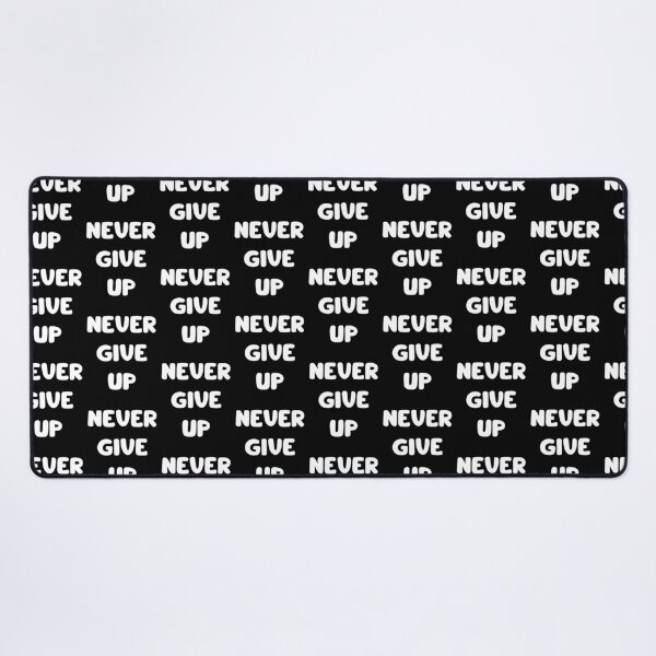 Item preview, "The Secret, Never Give Up!" designed and sold by lunacoco81.