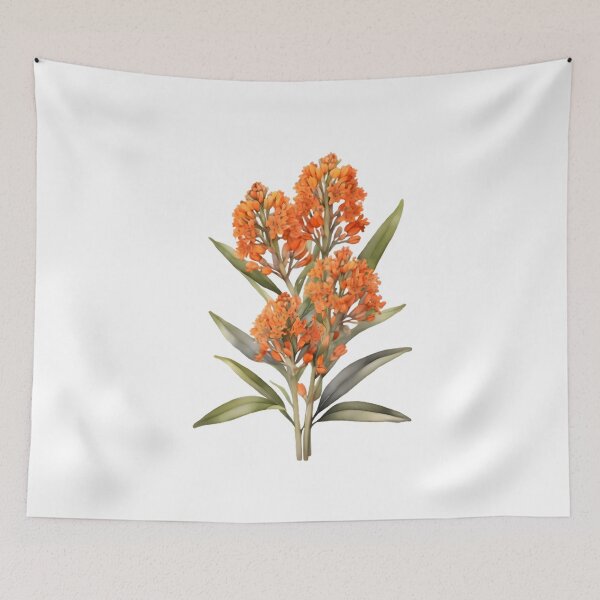 Item preview, Butterfly Weed (Asclepias tuberosa) designed and sold by HOMETOWN86.