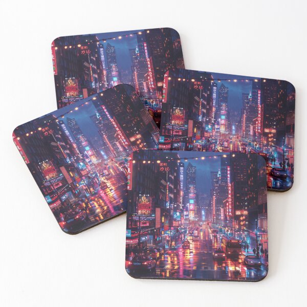 Item preview, Neon City Nights designed and sold by palmyst.