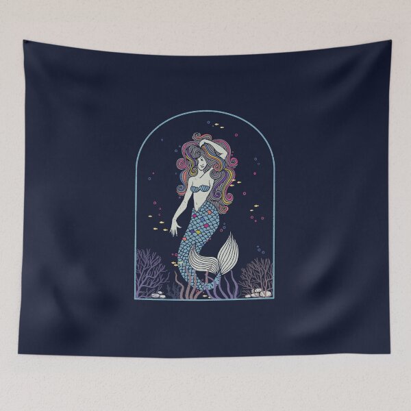 Item preview, Mermaid - The Deep Sea Diva designed and sold by Abhishek Goldar.