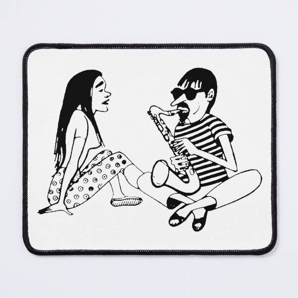 Item preview, Beatnik Couple designed and sold by Logo-A-GoGo.