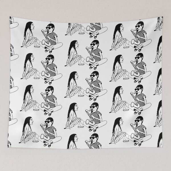 Item preview, Beatnik Couple designed and sold by Logo-A-GoGo.