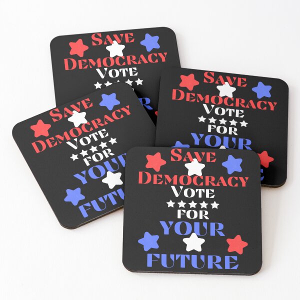 Item preview, Save Democracy. Vote For Your Future. designed and sold by maciej999.