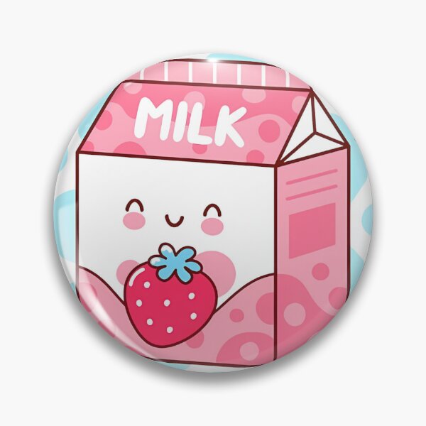Artikelvorschau, Kawaii süße Erdbeermilch entworfen und verkauft von Saffia Publishing House.