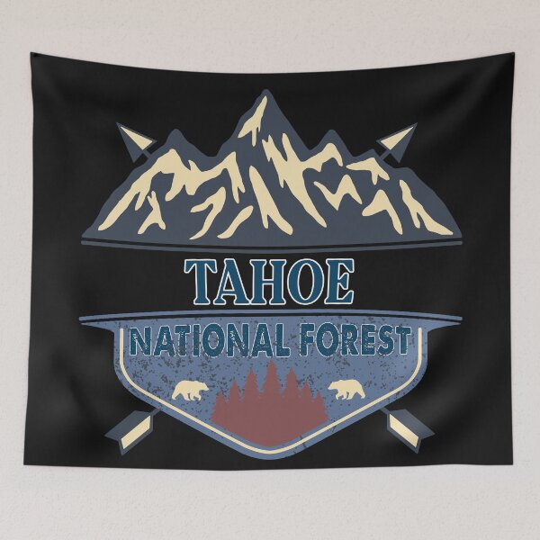 Item preview, Tahoe National forest  designed and sold by graphic-map.