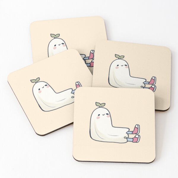 Item preview, Cute ghost sitting  designed and sold by Artofmayara.