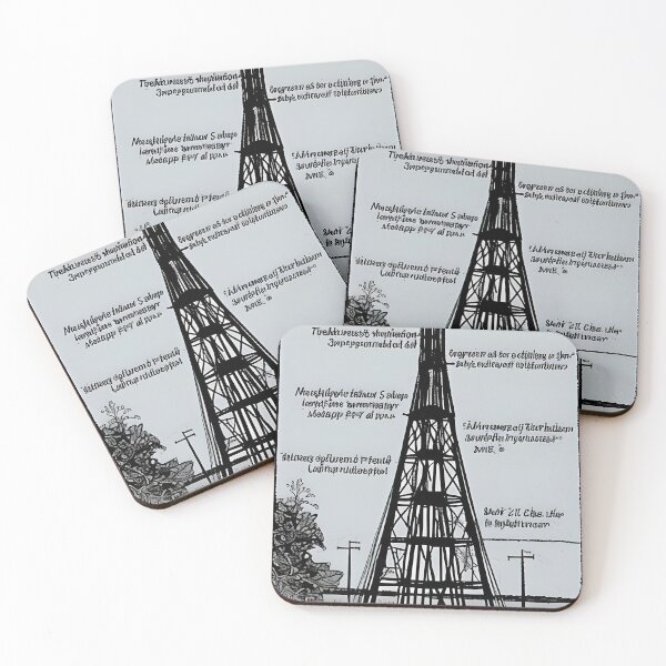 Item preview, Faux Infographics Pylons designed and sold by pinkal.