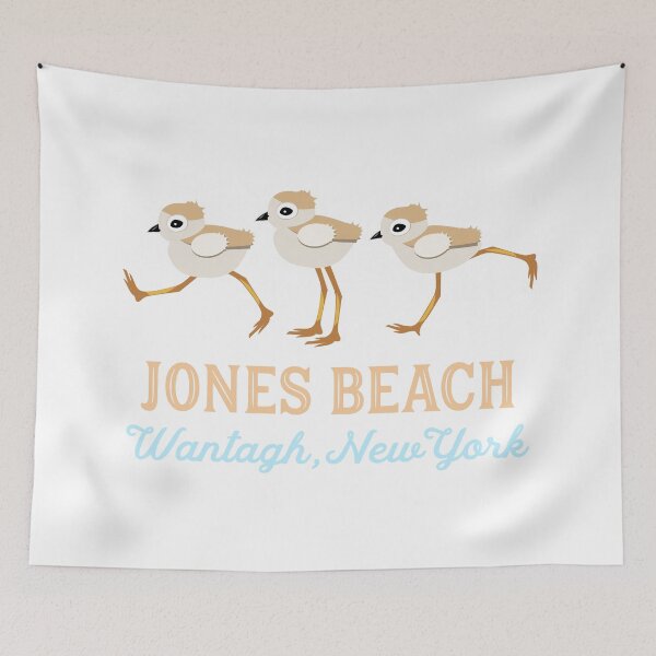 Item preview, Jones Beach Piping Plovers Nature Lover designed and sold by AntiqueImages.
