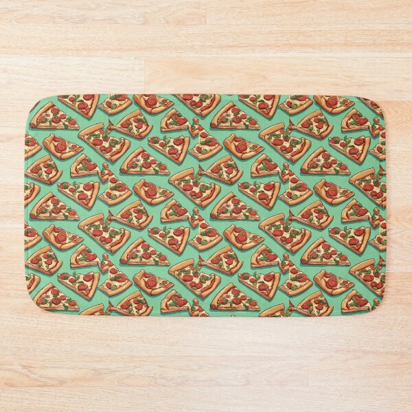 Item preview, Delicious pizza slices designed and sold by wallmusic-shop.