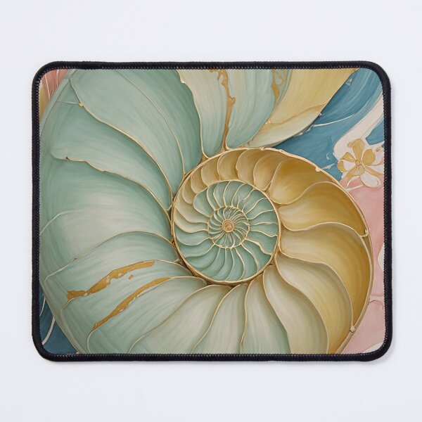 Item preview, Pastel Nautilus Whispers designed and sold by Lizetteh.