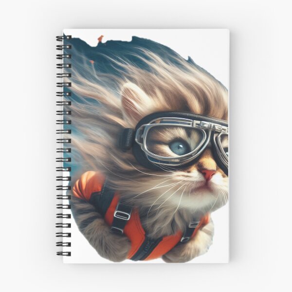 Aperçu de l'œuvre Chat parachutiste créée et vendue par shymuscat.