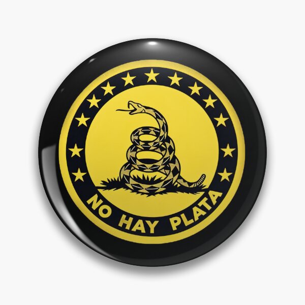 Item preview, Emblema Milei Anarcocapitalista - NO HAY PLATA designed and sold by tessaaxx.