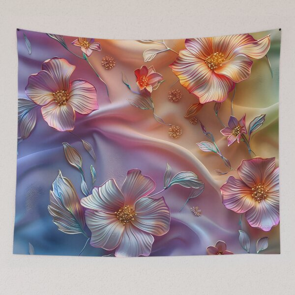Item preview, Prismatic Floral Sculpture designed and sold by AI-Only Creations.