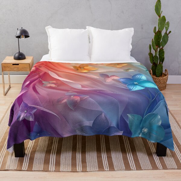 Item preview, Radiant Rainbow Florals designed and sold by AI-Only Creations.