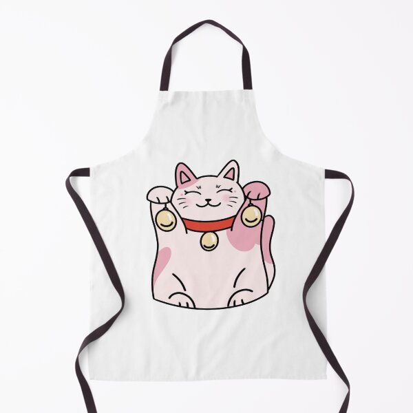 Item preview, Pink Lucky Cat (Maneki-Neko) designed and sold by Mauddart.