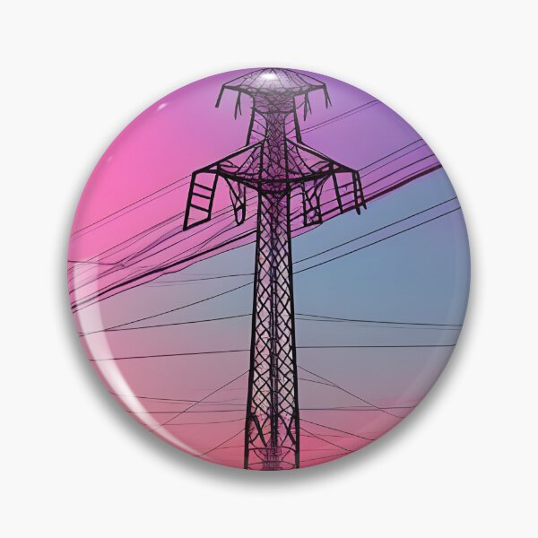 Item preview, Pink and Purple Sky Pylons designed and sold by pinkal.