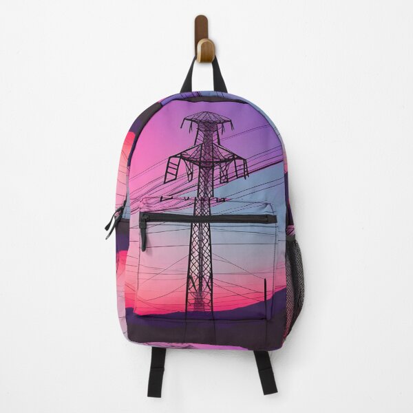 Item preview, Pink and Purple Sky Pylons designed and sold by pinkal.